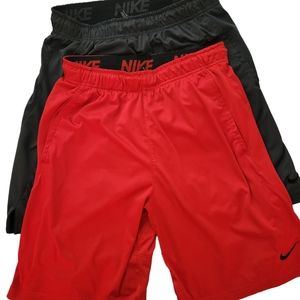 Nike Men's Dri-FIT basketball shorts 2 pairs